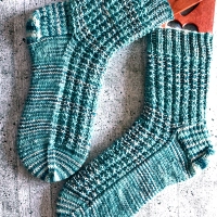 Socken mit Struktur - Meine erste Anleitung